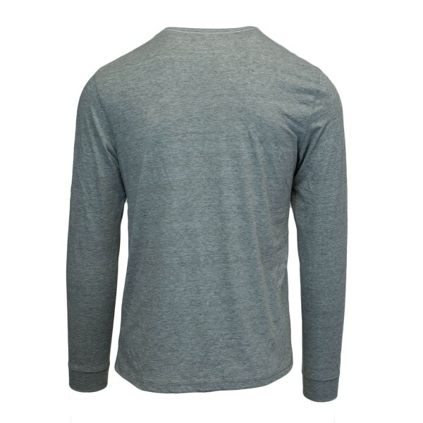 U State Aggies Logan UT Heathered Graphite Long-Sleeve T-Shirt Utah State